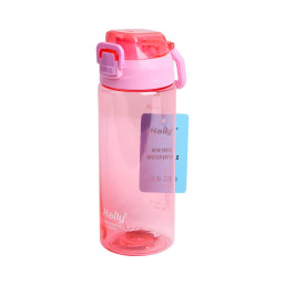 Haily Sport Plastic Water Bottle (700ml) - Pink